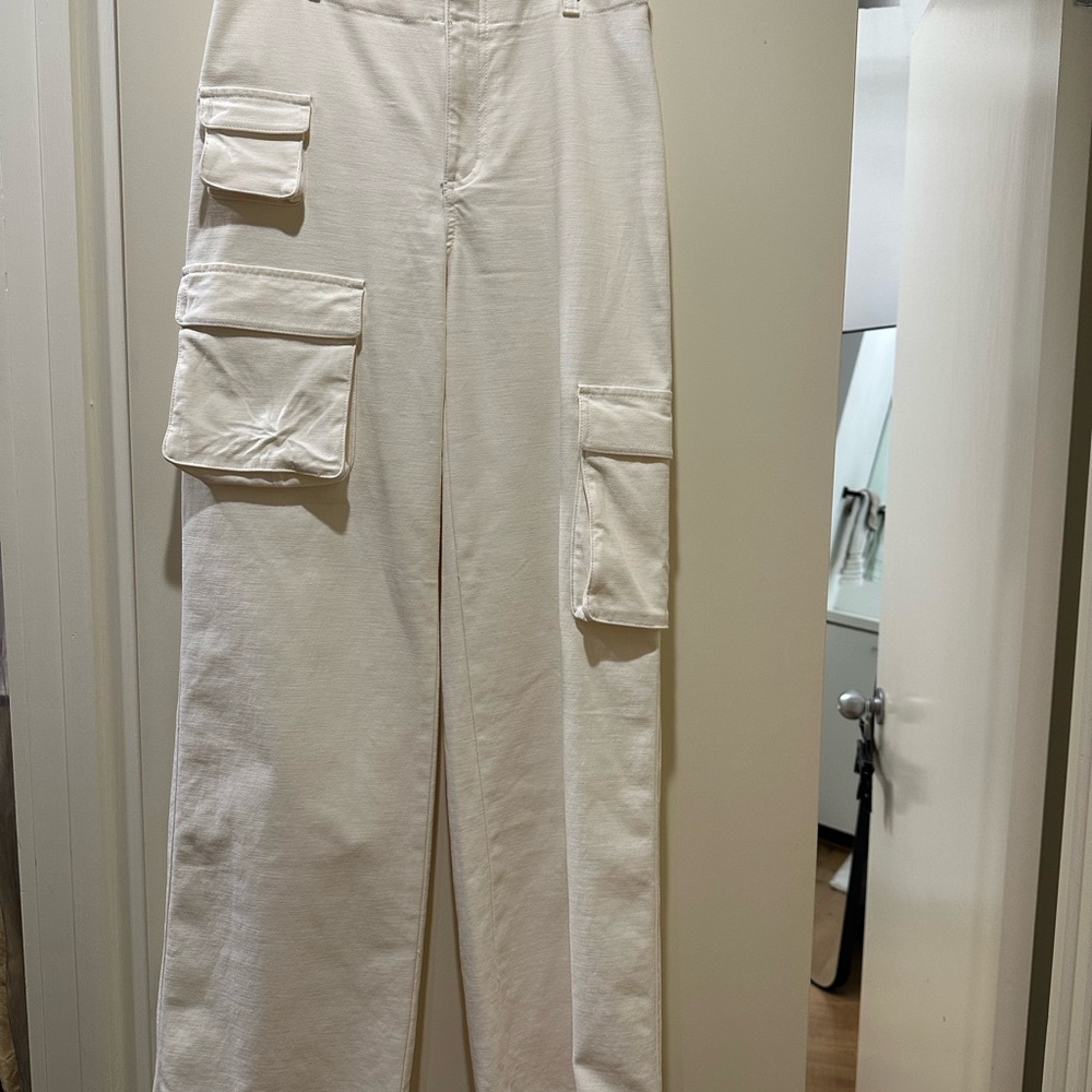TNA Cream Cargo Pants